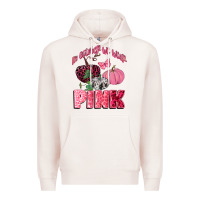 Pale Pink in october we wear pink Premium Hoodie - CowGirlArtShop