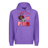 Purple in october we wear pink Premium Hoodie - CowGirlArtShop