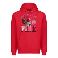 Red in october we wear pink Premium Hoodie - CowGirlArtShop