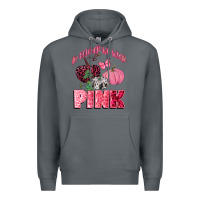 Rock in october we wear pink Premium Hoodie - CowGirlArtShop