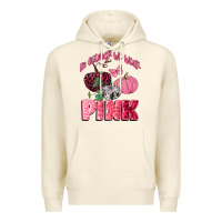 Sandshell in october we wear pink Premium Hoodie - CowGirlArtShop
