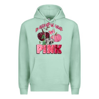 Seafoam in october we wear pink Premium Hoodie - CowGirlArtShop