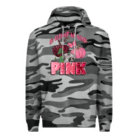 Slate Camo in october we wear pink Premium Hoodie - CowGirlArtShop