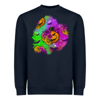 Navy halloween patch 1 Heavyweight Sweatshirt - BundleAndBundleShop