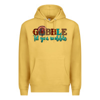 Antique Gold gobble til you wobble Premium Hoodie - JahusDesignShop