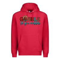 Cardinal gobble til you wobble Premium Hoodie - JahusDesignShop