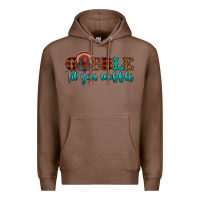 Chestnut gobble til you wobble Premium Hoodie - JahusDesignShop