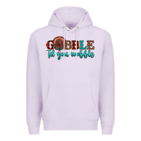 Lilac gobble til you wobble Premium Hoodie - JahusDesignShop