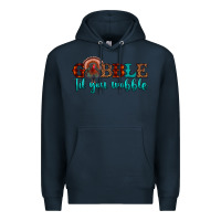 Navy gobble til you wobble Premium Hoodie - JahusDesignShop