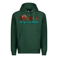 Sports Green gobble til you wobble Premium Hoodie - JahusDesignShop