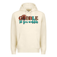 Tofu gobble til you wobble Premium Hoodie - JahusDesignShop
