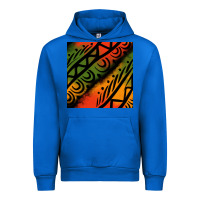 Cobalt african tribal seamless pattern Urban Hoodie - BundleAndBundleShop