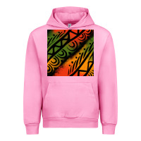 Fuchsia Pink african tribal seamless pattern Urban Hoodie - BundleAndBundleShop