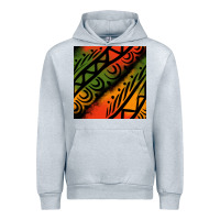 Heather Grey african tribal seamless pattern Urban Hoodie - BundleAndBundleShop
