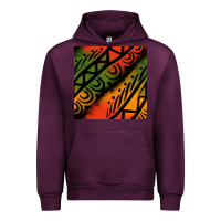 Mauve Wine african tribal seamless pattern Urban Hoodie - BundleAndBundleShop
