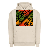 Pigment French Oak african tribal seamless pattern Urban Hoodie - BundleAndBundleShop