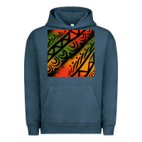 Pigment Midnight Navy african tribal seamless pattern Urban Hoodie - BundleAndBundleShop