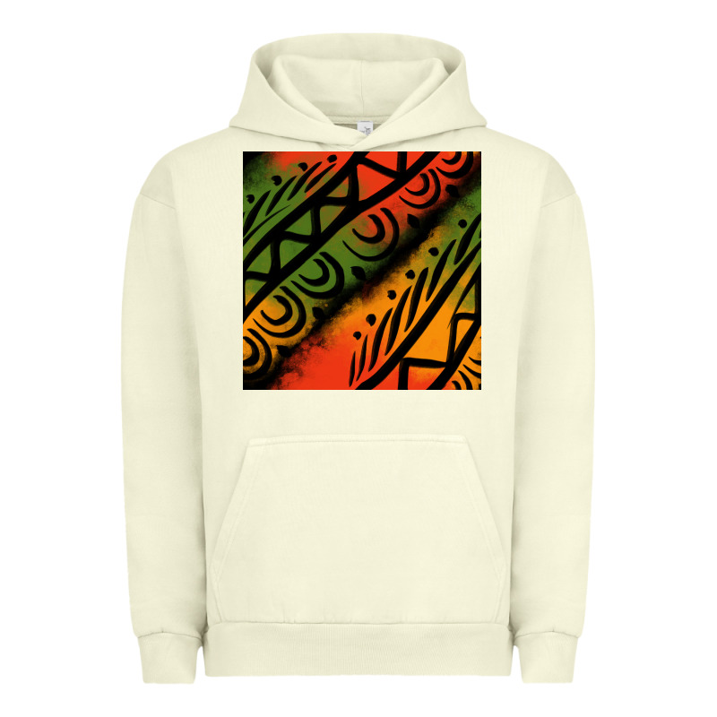 African Tribal Seamless Pattern Urban Hoodie by BundleAndBundleShop | Teevron