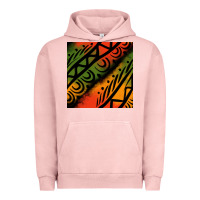 Pigment Salmon african tribal seamless pattern Urban Hoodie - BundleAndBundleShop