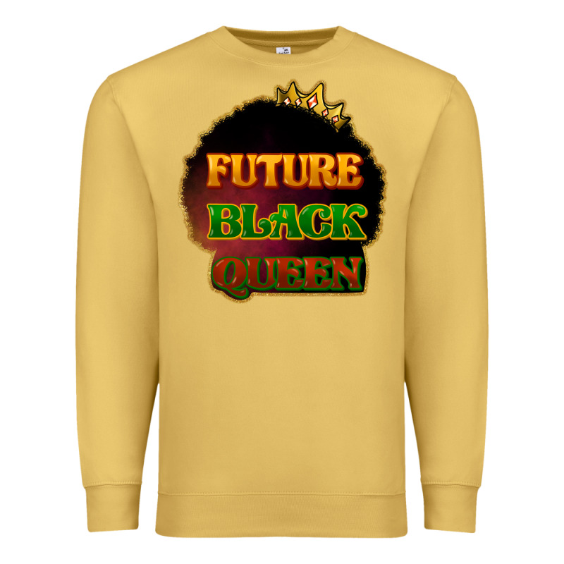Future Black Queen Premium Sweatshirt by HowdyJamesFarm | Teevron