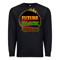 Black Future black queen Premium Sweatshirt - HowdyJamesFarm