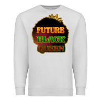 Dove Grey Future black queen Premium Sweatshirt - HowdyJamesFarm