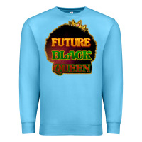 Ocean Blue Future black queen Premium Sweatshirt - HowdyJamesFarm
