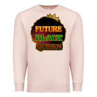 Pale Pink Future black queen Premium Sweatshirt - HowdyJamesFarm