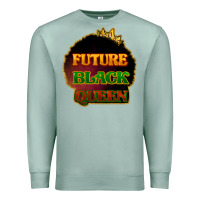 Seafoam Future black queen Premium Sweatshirt - HowdyJamesFarm