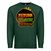 Sports Green Future black queen Premium Sweatshirt - HowdyJamesFarm