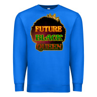 True Royal Future black queen Premium Sweatshirt - HowdyJamesFarm