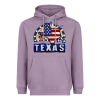 Lavender texas 4th of july Heavyweight Hoodie - CowGirlArtShop