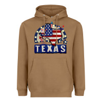 Toasted Coconut texas 4th of july Heavyweight Hoodie - CowGirlArtShop