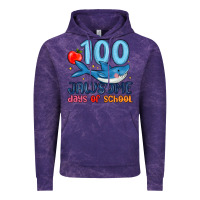 Cloud Purple 100 jawsome days of school Vintage Hoodie - MaliasSmallBusiness