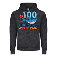 Vintage Black 100 jawsome days of school Vintage Hoodie - MaliasSmallBusiness