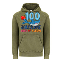 Vintage Olive 100 jawsome days of school Vintage Hoodie - MaliasSmallBusiness
