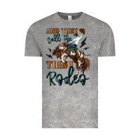 Cloud Rock and they call the thing rodeo cowboy Vintage Tee - MaliasSmallBusiness