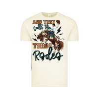 And They Call The Thing Rodeo Cowboy Vintage Tee | Teevron