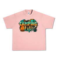 Salmon camping life Urban Heavy Tee - NancyCooperArtShop