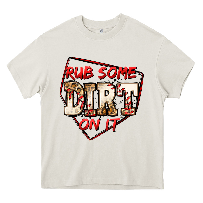 Rub Some Dirt On It Baseball Heavy Core Tee by Jasminsmagicworld | Teevron