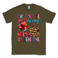 Army Green chocolate is my valentine Classic Tee - NancyCooperArtShop