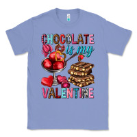 Colony Blue chocolate is my valentine Classic Tee - NancyCooperArtShop
