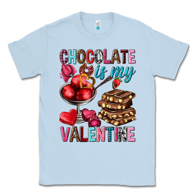 Chocolate Is My Valentine Classic Tee by NancyCooperArtShop | Teevron