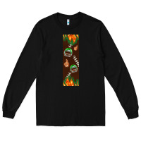 Black American football dad pen wrap Long Sleeve Tee - BundleAndBundleShop