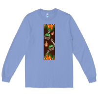 Colony Blue American football dad pen wrap Long Sleeve Tee - BundleAndBundleShop