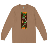 Toasted Coconut American football dad pen wrap Long Sleeve Tee - BundleAndBundleShop