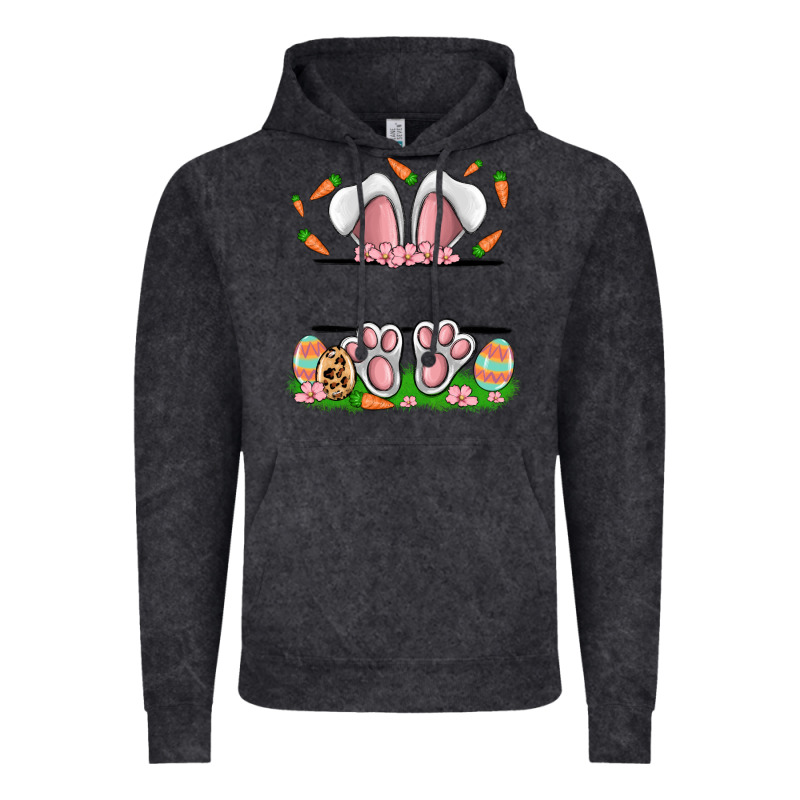Easter Costom Name Rabbit Vintage Hoodie by MaliasSmallBusiness | Teevron