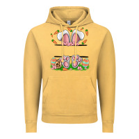 Vintage Mustard easter costom name rabbit Vintage Hoodie - MaliasSmallBusiness