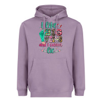 Lavender I like big veins and i cannot lie Heavyweight Hoodie - CowGirlArtShop