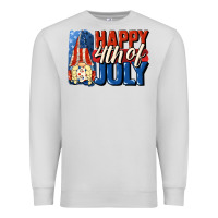 Dove Grey Happy 4th of july gnome Premium Sweatshirt - CowGirlArtShop